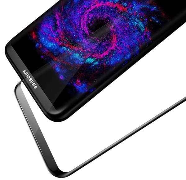 Samsung Galaxy S8 - (3-PACK) HuTech EXXO-Skärmskydd med Ram