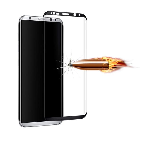 Samsung Galaxy S8 - (3-PACK) HuTech EXXO-Skärmskydd med Ram