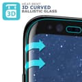 Miniatyrbild 3 av 11: Samsung Galaxy S8 (3-PACK) ProGuard EXXO-Skärmskydd