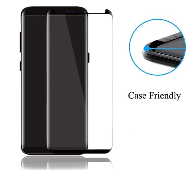 Samsung Galaxy S8+ Skärmskydd CASE-Friendly HuTech 2-PACK