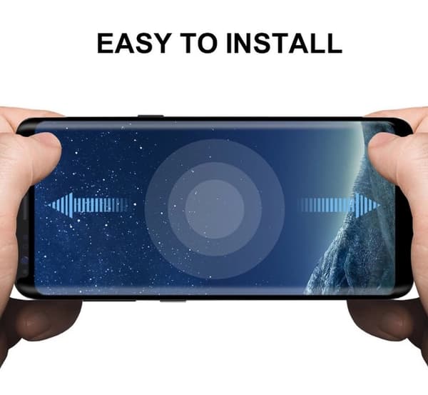 Samsung Galaxy S8+ Skärmskydd CASE-Friendly HuTech 2-PACK