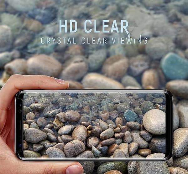 Samsung Galaxy S8+ Skärmskydd CASE-Friendly HuTech 2-PACK