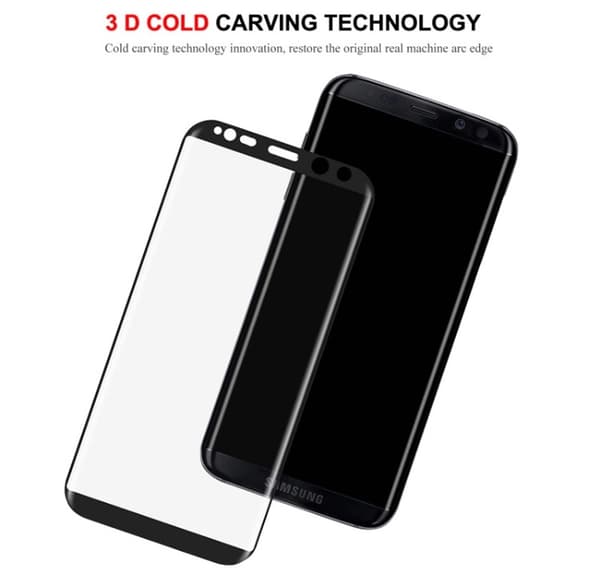 Samsung Galaxy S8 (2-PACK) HuTech EXXO-Skärmskydd 3D
