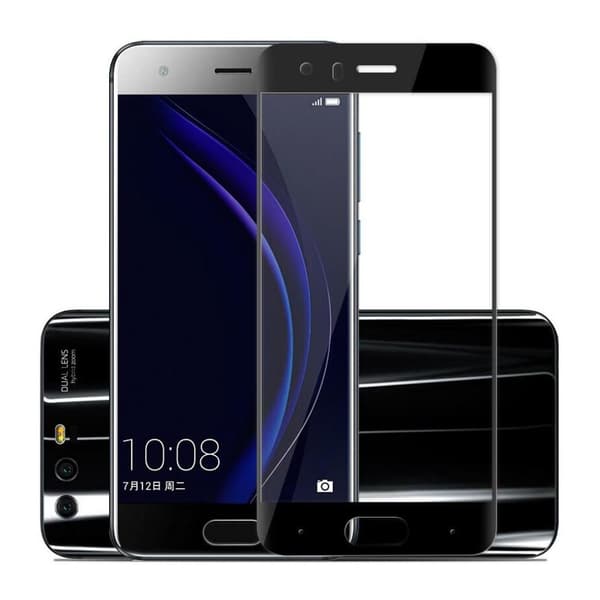 Huawei Honor 9 - MyGuard Skärmskydd (3-PACK) av Carbonmodell HD Vit Vit