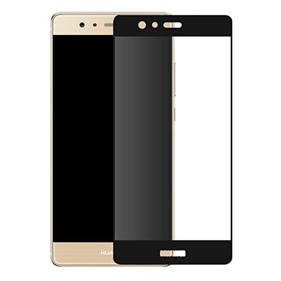 3-PACK MyGuard Skärmskydd av Carbonmodell för Huawei P9 Guld Guld