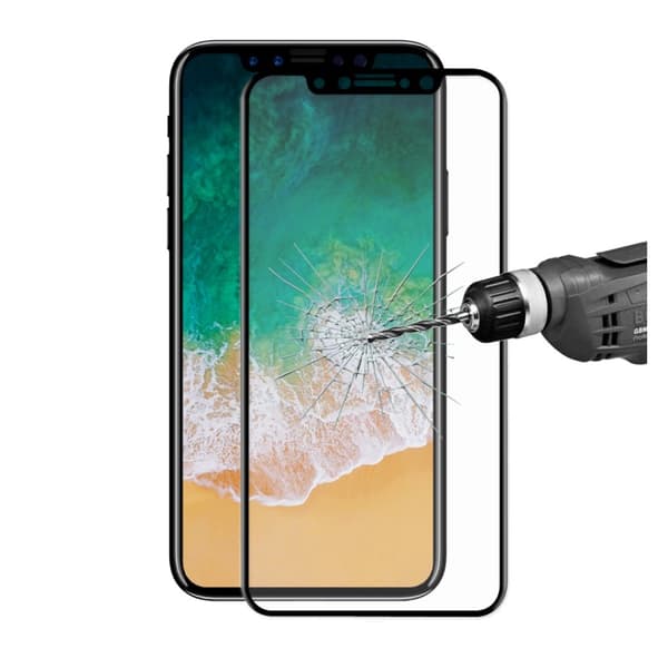 iPhone X - Skärmskydd 3D från D:fence 2-PACK