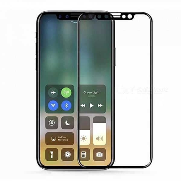 iPhone X - Skärmskydd 3D från D:fence 2-PACK