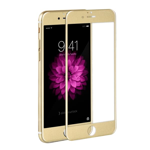 4-PACK HuTechs Carbon-Sk�rmskydd - iPhone 8 Plus (3D/HD)