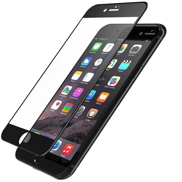 3-PACK HuTechs Carbon-Skärmskydd - iPhone 7 (3D/HD)