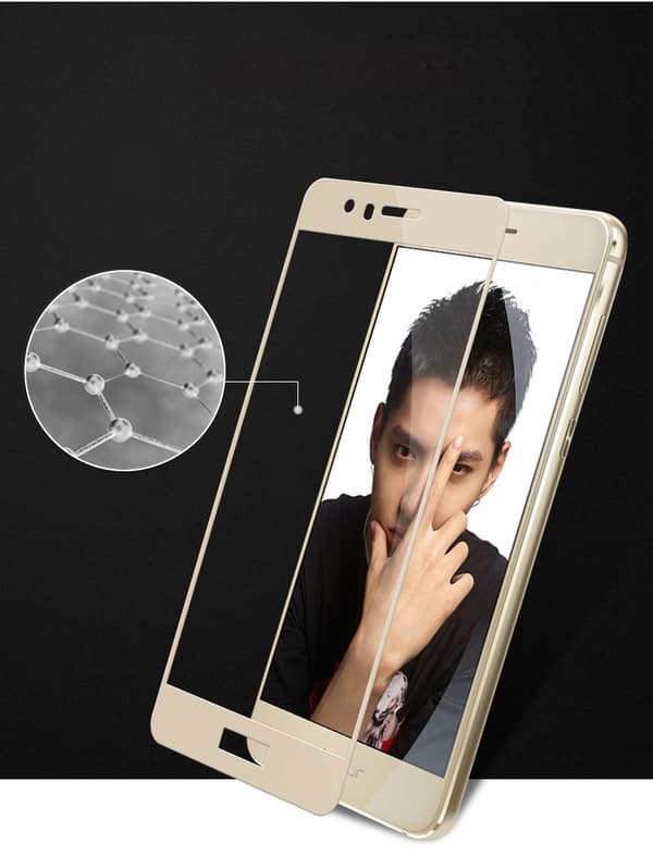 Huawei Honor 8 - MyGuard Skärmskydd (3-PACK) av Carbonmodell HD