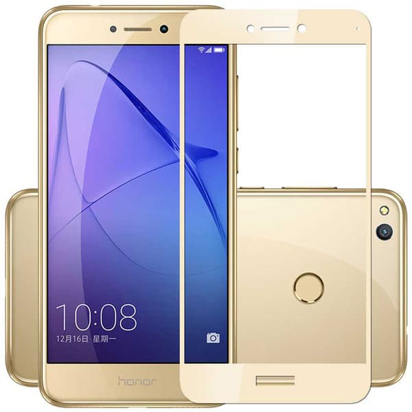 Huawei Honor 8 Lite/P8 Lite (2-PACK) MyGuard Carbon-Skärmskydd Guld Guld