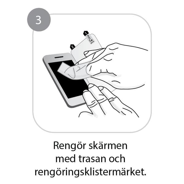 CoveredGear Skärmskydd av Slitstark Film iPhone X/Xs/11 Pro