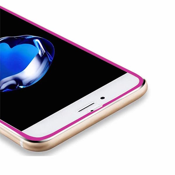 Skärmskydd med Aluminiumram från HuTech - iPhone 6/6S