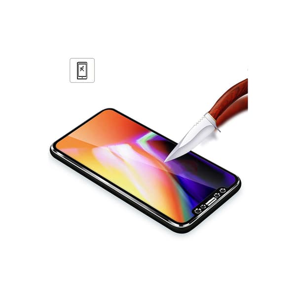 2-PACK Alu-Skärmskydd av ProGuard (Originalglas) för iPhone X