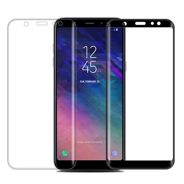 3D-Sk�rmskydd fr�n MyGuard (2-PACK) till Samsung Galaxy A6 Plus