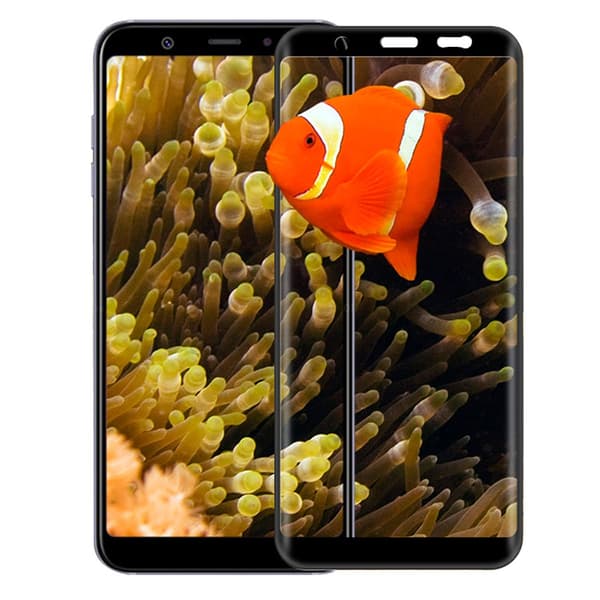 Skärmskydd i 3-PACK från MyGuard till Samsung Galaxy A6 Plus Vit Vit