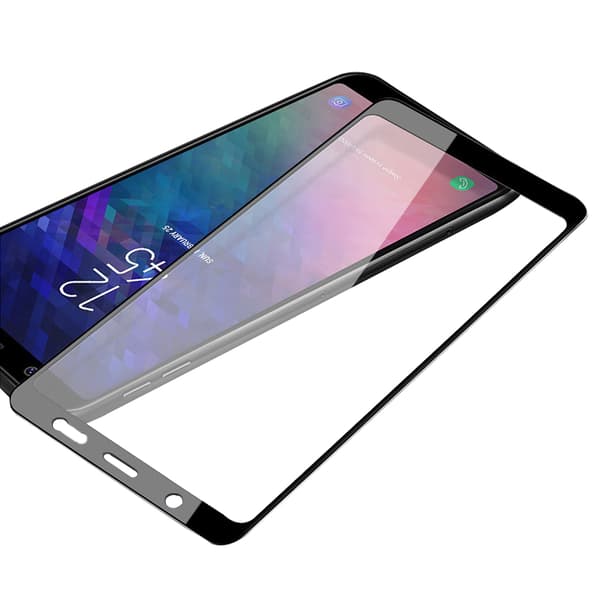 3-PACK Skärmskydd av HuTech (Full-fit)  Samsung Galaxy A6 Plus