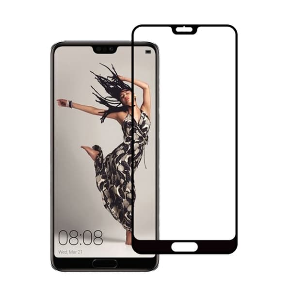 Huawei P20 - (2-PACK) MyGuard Skärmskydd av Carbonmodell (HD) Svart Svart