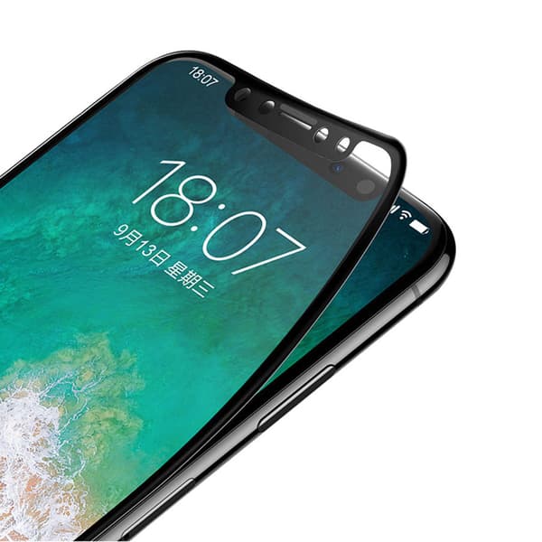 3-PACK HuTechs Carbon-Skärmskydd för iPhone X