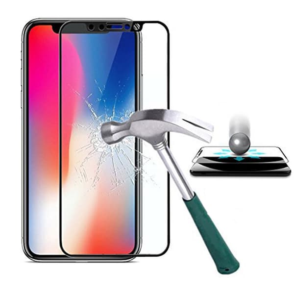 MyGuard Skärmskydd av Carbonmodell för iPhone X