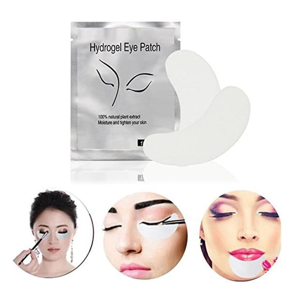 50-par Eyepatches för Ögonfransförlängning