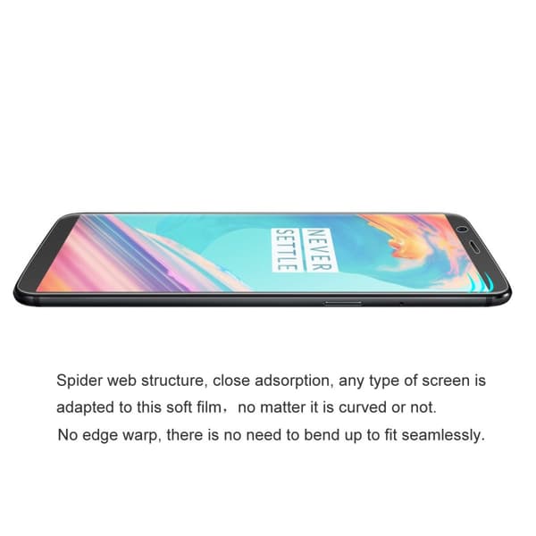 HAT PRINCE Curved PET Skärmskydd till OnePlus 5T