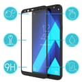 Miniatyrbild 1 av 11: 3-PACK Skärmskydd av HuTech i Fullfit-modell - Samsung Galaxy A6