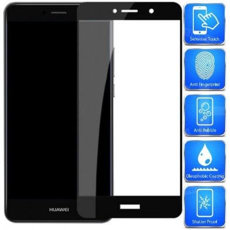 Huawei Y6 2018 hærdet glas 0,26 mm 2,5D 9H fuld ramme