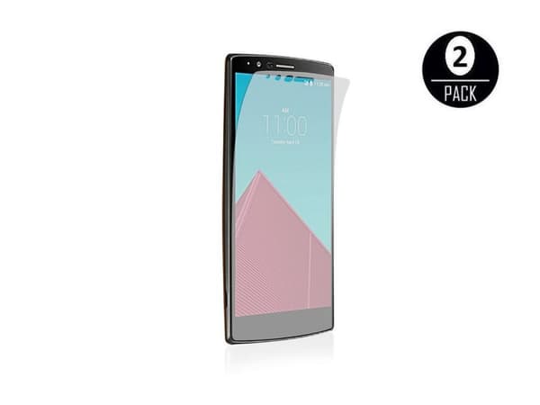 LG G4 Skjermbeskytter x2 med rengjøringsklut