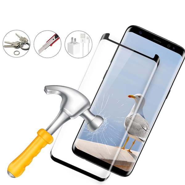 2-PACK MyGuard Skärmskydd CASE-Friendly (F-G) Samsung Galaxy S8+