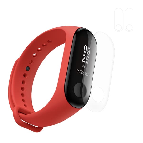 2Pcs/Set Soft TPU Screen Protector Films for Xiaomi Mi Band 3