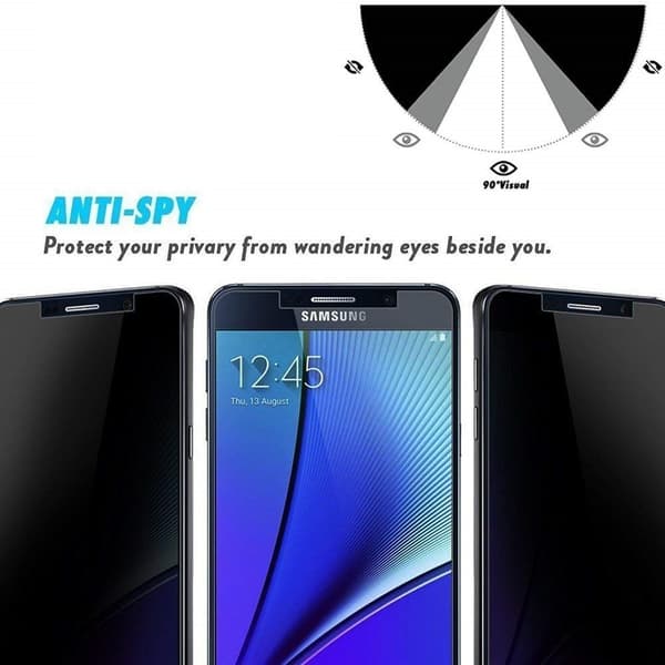 Integritetsbeskyttende Skærmbeskyttelse til Samsung Galaxy J3 Prime