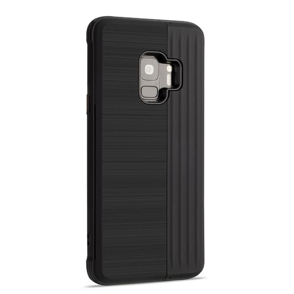 EXXO-Skyddsskal med plats för kort för Samsung Galaxy S9