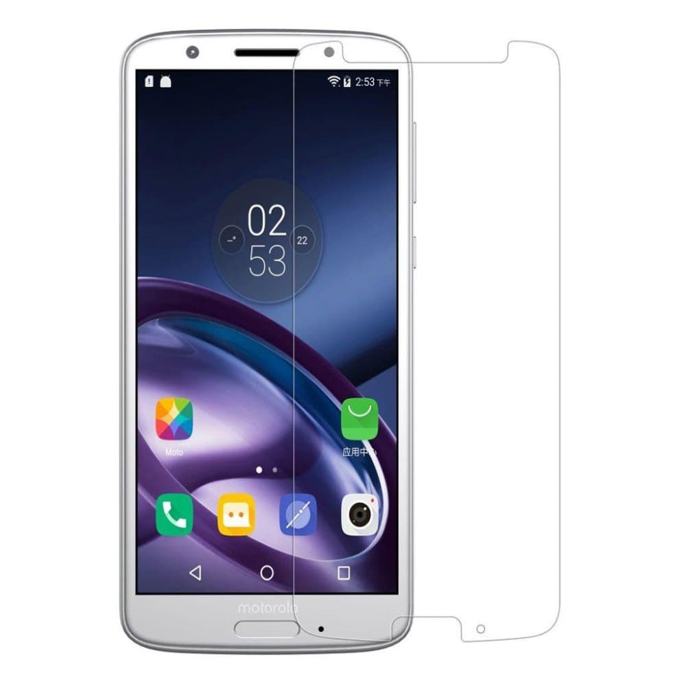 Motorola Moto G6 Plus skærmbeskyttelse i hærdet glas