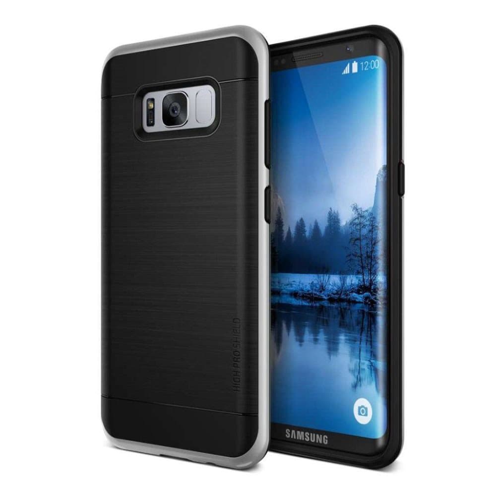 VRS Design High Pro Shield til Samsung Galaxy S8 - Lys Sølv