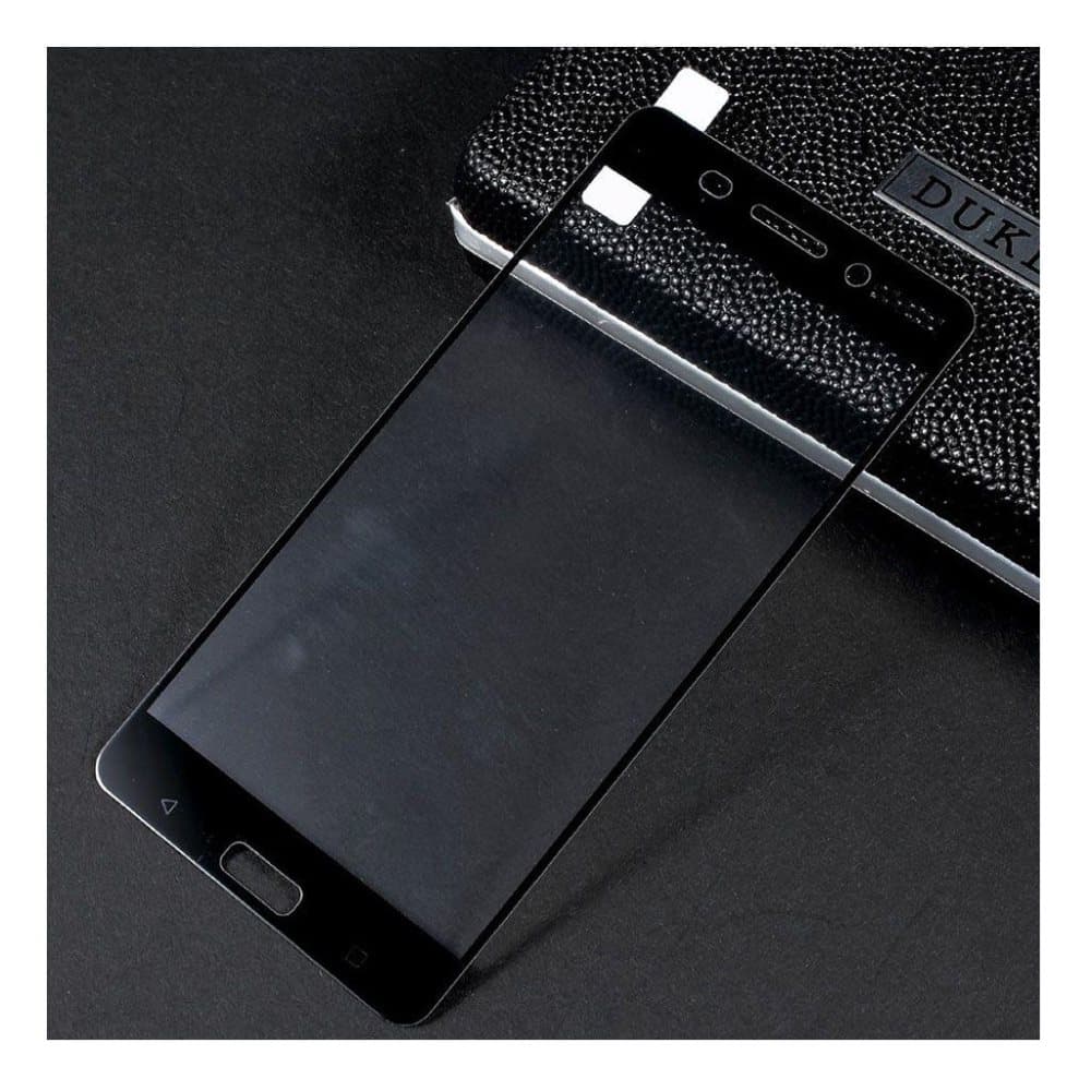 Nokia 6 full skärmskydd - Svart