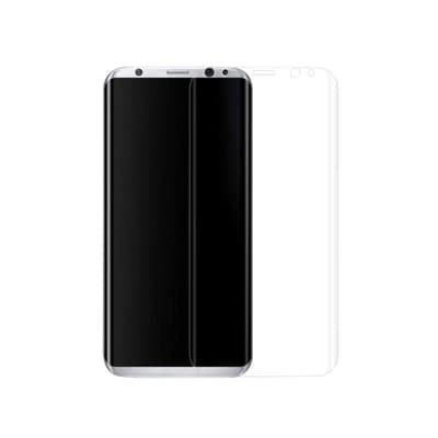 Samsung Galaxy S8 kurvet skærmbeskytter som er lavet af 0.1
