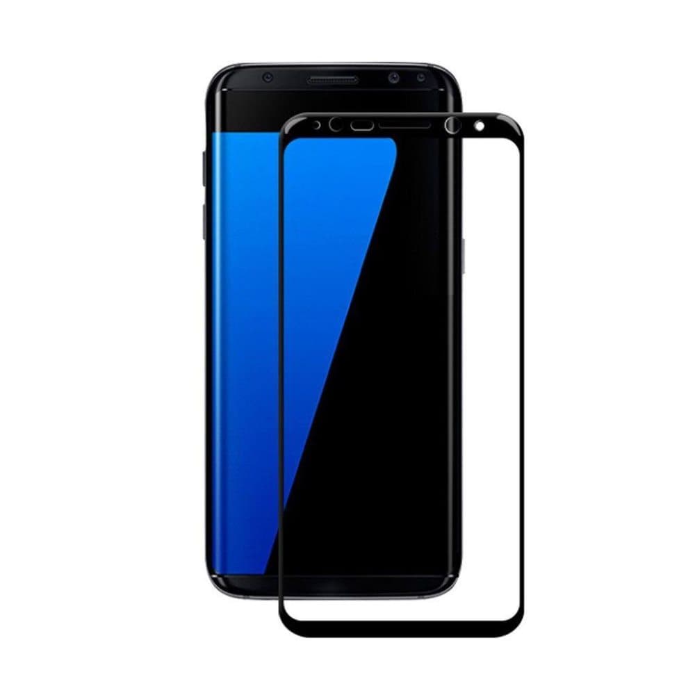 Samsung Galaxy S8 Plus skærmbeskyttelsesglas - Sort