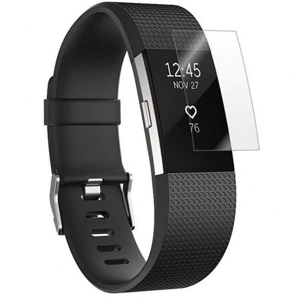 3-PACK Fitbit Charge 2 Premium skærmbeskytter CrystalClear