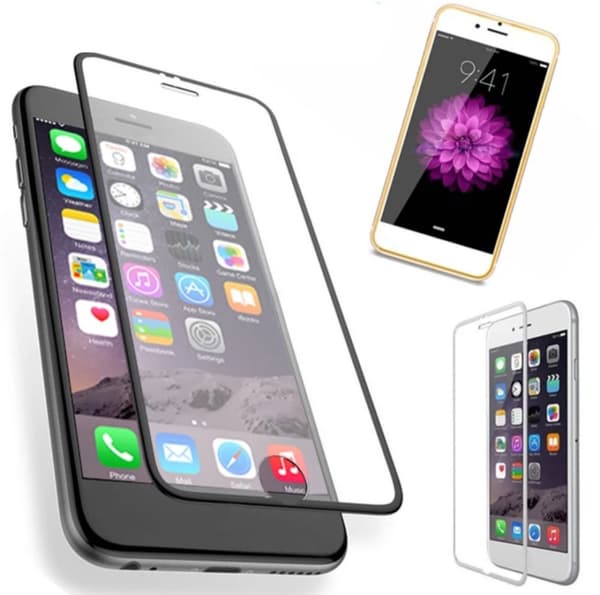 2-PACK HuTech Skärmskydd med Aluminiumram för iPhone XR Roséguld Roséguld