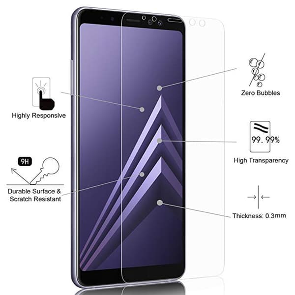 Samsung Galaxy A8 (2018) 3D Skärmskydd HeliGuard