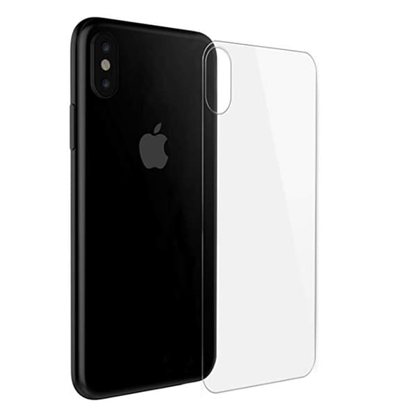 iPhone X/XS - 2st Skärmskydd för Baksida (HeliGuard)