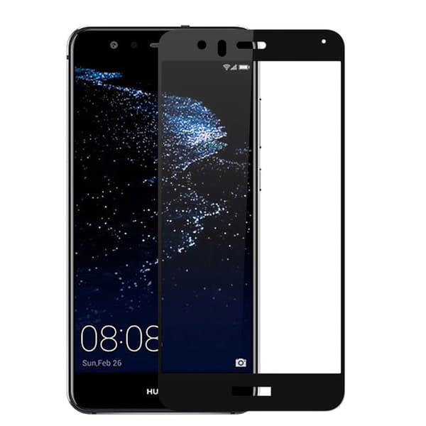 Huawei P9 Lite - 2st 2.5D Skärmskydd från HuTech Svart Svart, Svart