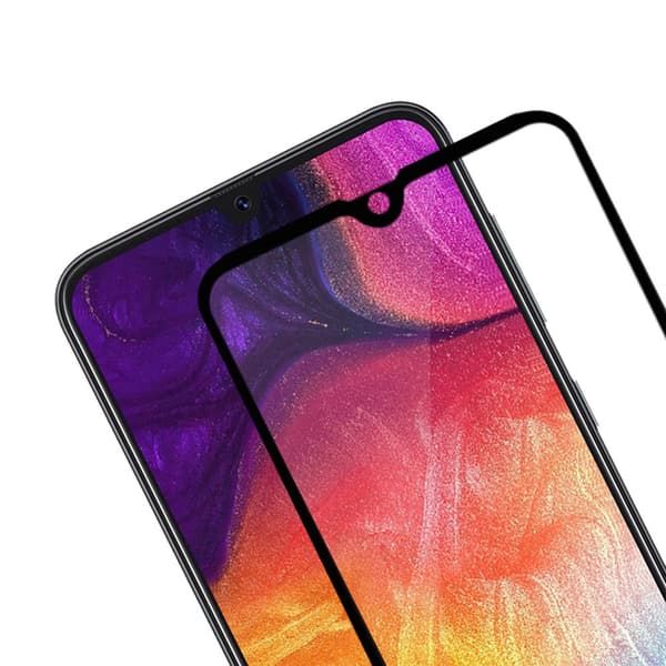 Skärmskydd 2.5D 2-PACK med Ram HD-Clear för Samsung A40