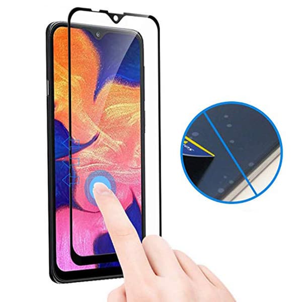Skärmskydd 2.5D 10-PACK med Ram HD-Clear Screen-Fit A10