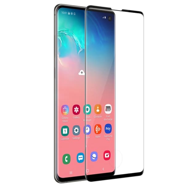 S10 2-PACK Skärmskydd CASE-Friendly HD-Clear ProGuard Svart Svart