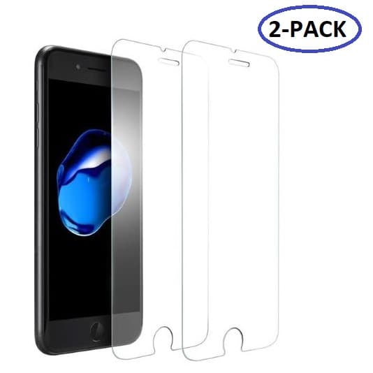 2-Pack iPhone 7/8 - Härdat Glas Skärmskydd