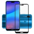 Miniatyrbild 1 av 11: Huawei P20 Lite | Skärmskydd | 2.5D | Ram | HD-Clear