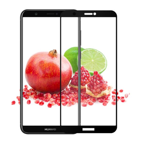 P Smart 2018 | 2.5D | Skärmskydd | Ram | HD-Clear | Screen-Fit
