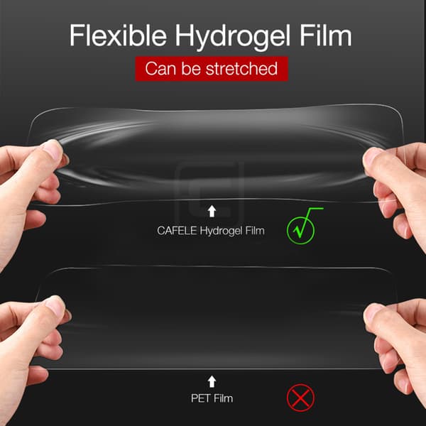 Mate 20 Pro 2-PACK Skärmskydd 9H Nano-Soft Screen-Fit HD-Clear